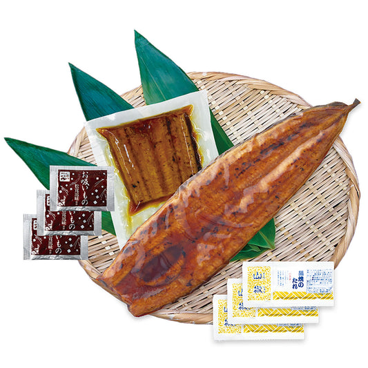 特大 鹿児島県産うなぎ蒲焼セット（永谷園お吸い物付）