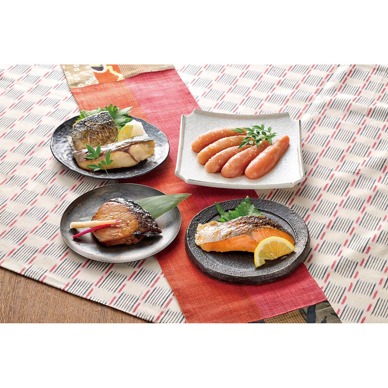 辛子明太子・レンジで簡単焼魚詰合わせ