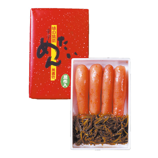 福岡 昆布漬辛子明太子（無着色）