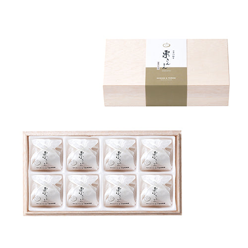 中津川銘菓 栗きんとん8個