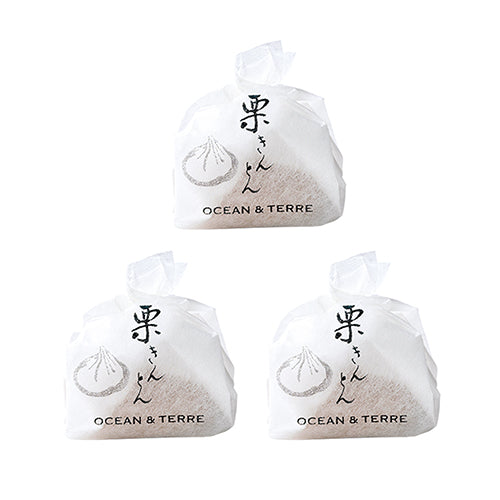 中津川銘菓 栗きんとん3個