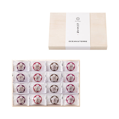 Premium 紀州南高梅 16粒  木箱入り