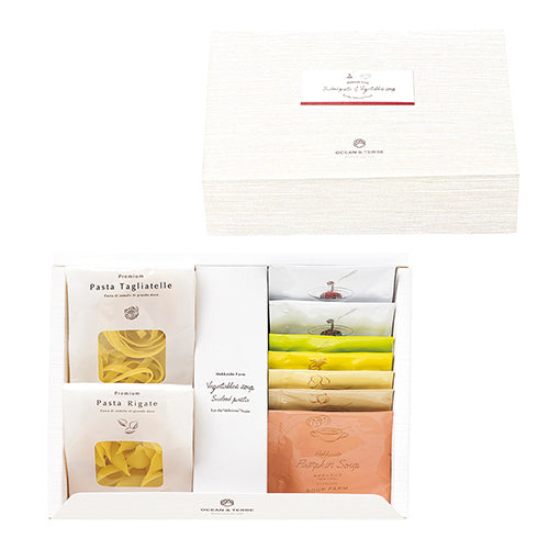 北海道 Premium海鮮ﾊﾟｽﾀ&野菜ｽｰﾌﾟｾｯﾄA