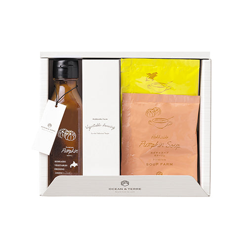 北海道 野菜ﾄﾞﾚｯｼﾝｸﾞﾊﾟﾝﾌﾟｷﾝ&ｽｰﾌﾟｾｯﾄ