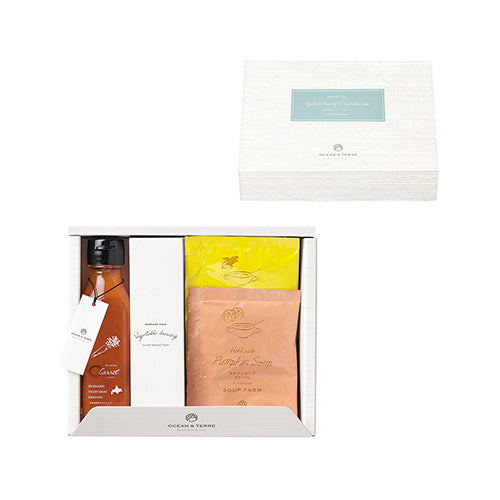 北海道 野菜ﾄﾞﾚｯｼﾝｸﾞｷｬﾛｯﾄ&ｽｰﾌﾟｾｯﾄ