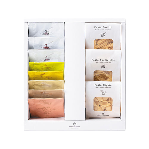 北海道 Premium海鮮ﾊﾟｽﾀ&野菜ｽｰﾌﾟｾｯﾄC