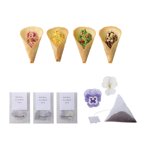 ｴﾃﾞｨﾌﾞﾙﾌﾗﾜｰﾃｨｰ&HANATABA   (期間限定10月～3月)