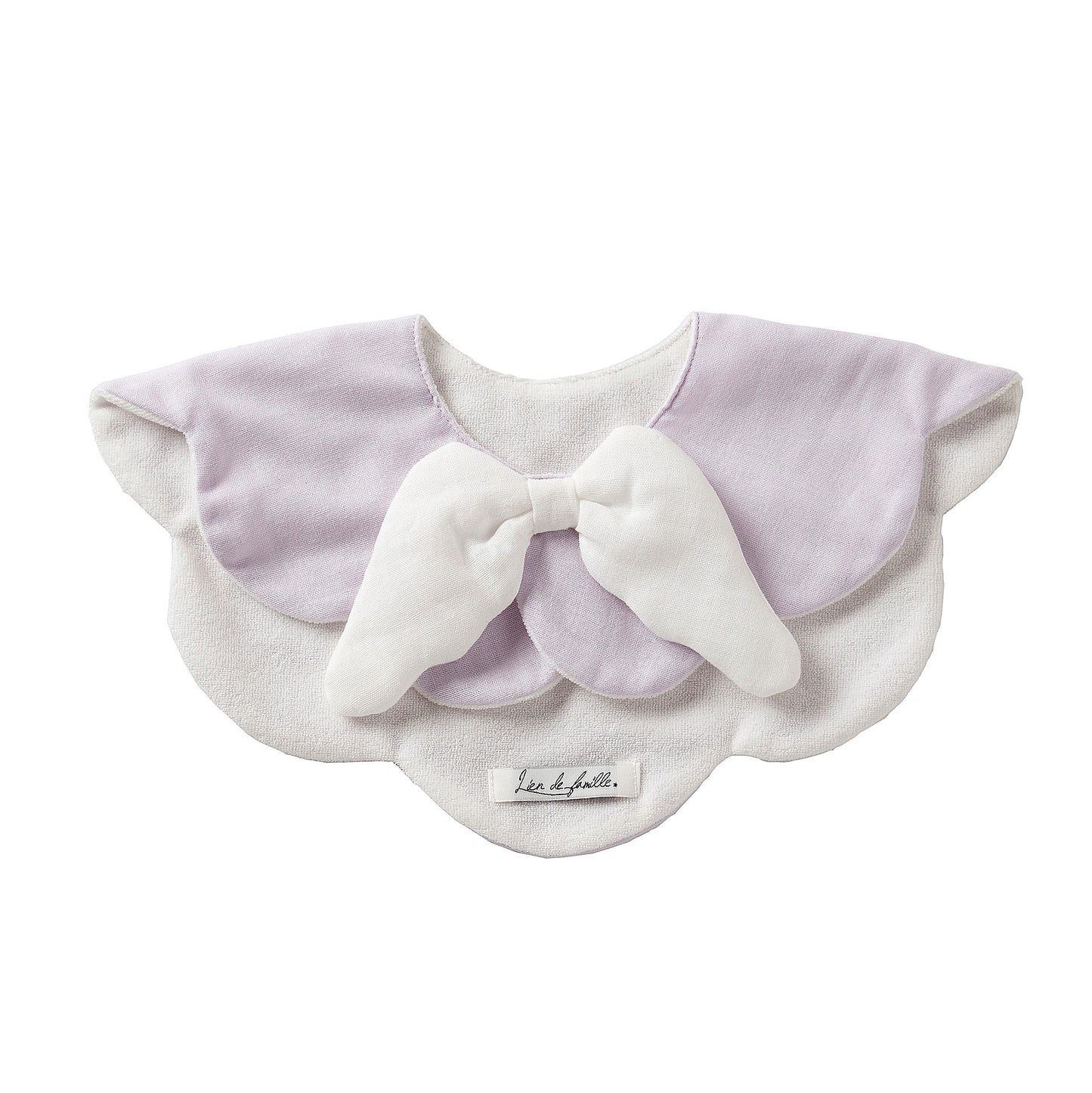 もこもこ天使スタイ（ラベンダー）