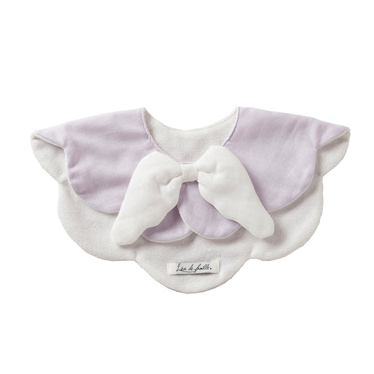 もこもこ天使スタイ（ラベンダー）